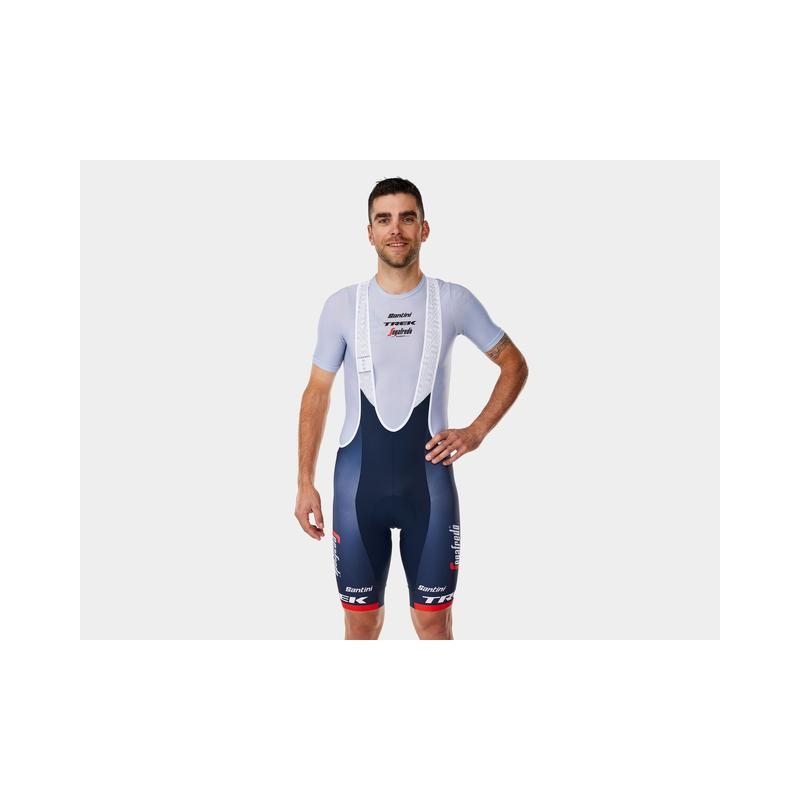 Culotte con tirantes de competición Trek-Segafredo para hombre, réplica del equipo.