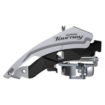 Shimano Tourney FD-TY600 Front Derailleur - 3x6/7/8-speed - L3 | 63-66°
