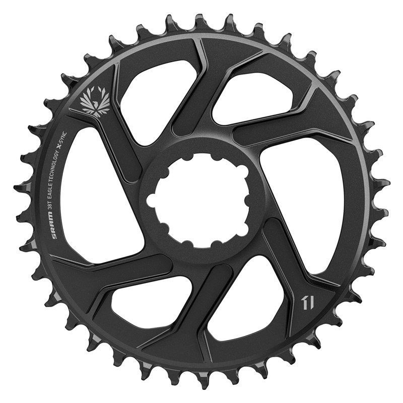 SRAM Eagle X-SYNC 2 Direct Mount Plato - Cold Forged - 6mm Offset - negro