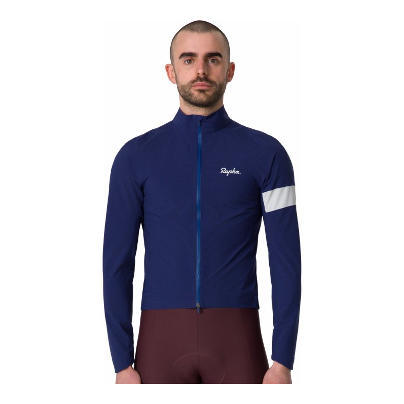 Rapha Chaqueta Impermeable Hombre - Core - navy/white