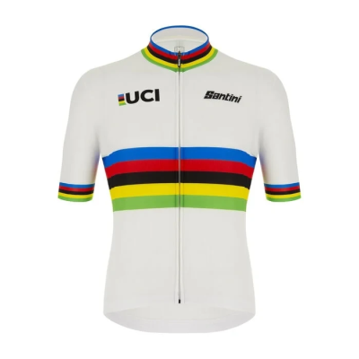 Camiseta oficial ecológica de campeón mundial de la UCI