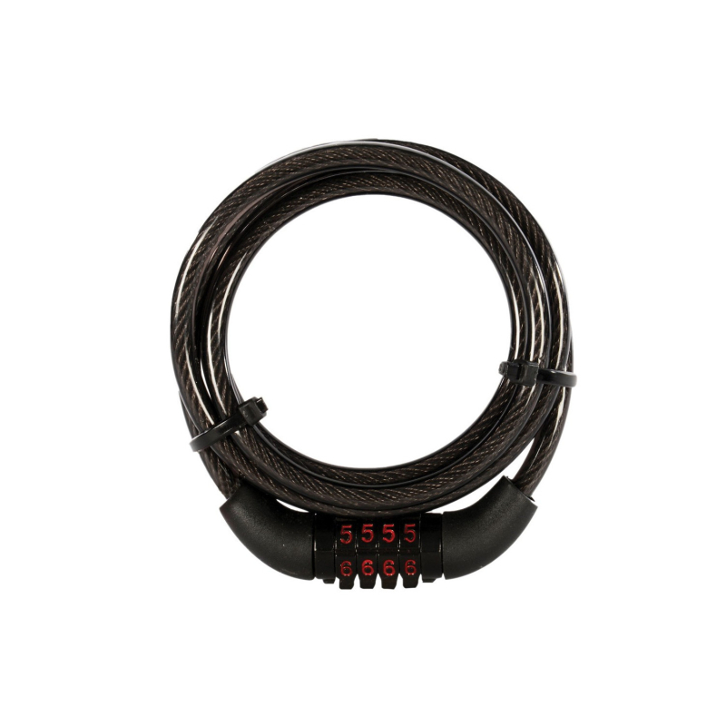 OXFORD Antirrobo Cable Combi6 Negro 6mmx1500mm